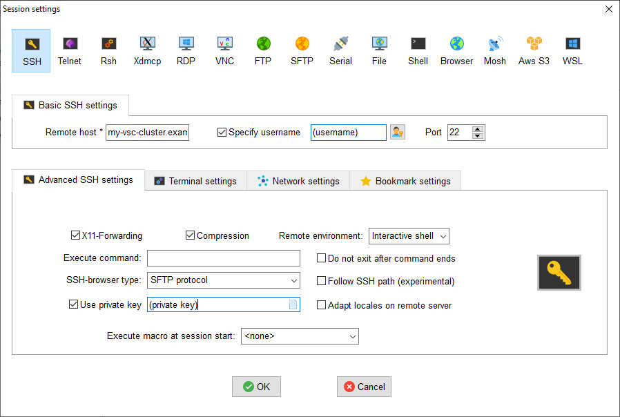 advanced ssh options