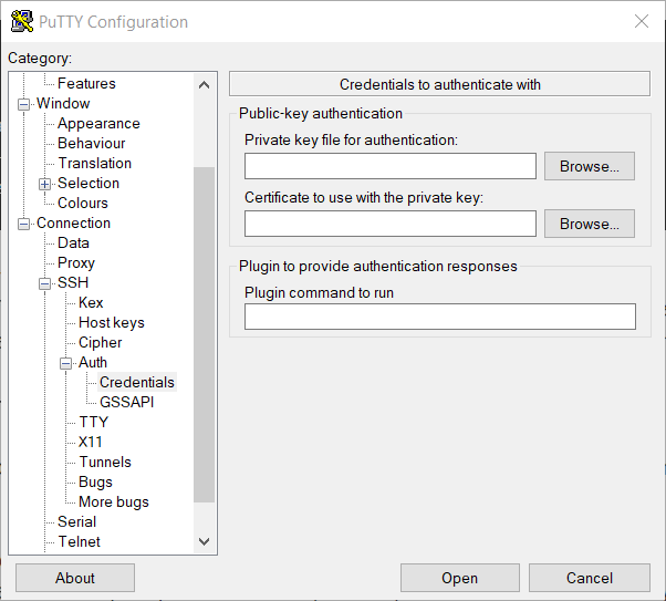 putty private key
